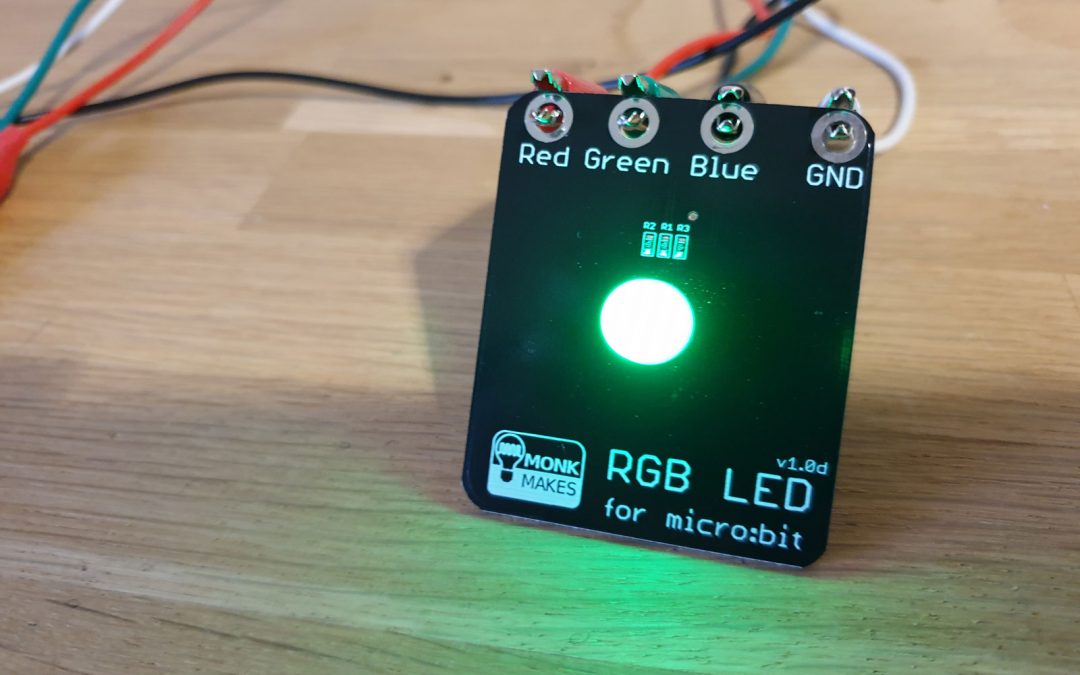 LED Colours – learning RGB colours using micro:bit