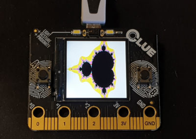 Mandelbrot Set on Adafruit CLUE